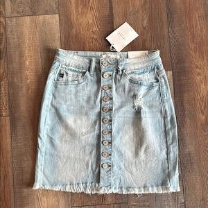 NWT Kancan Jean denim skirt